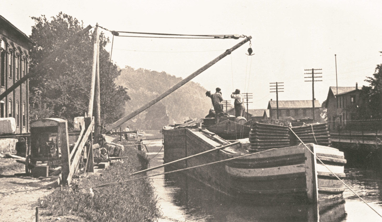 Delaware and Raritan Canal Section Boat