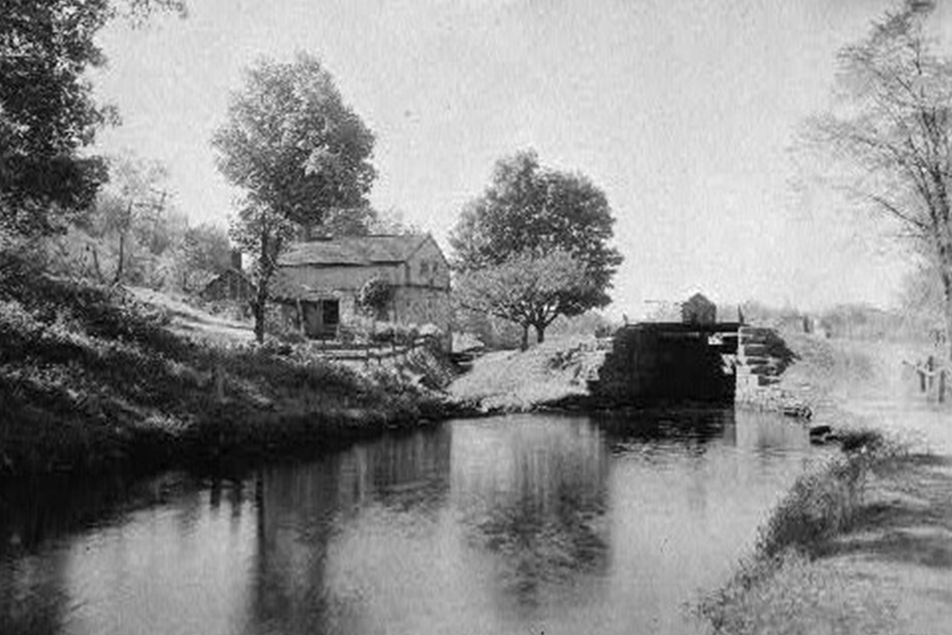 Lock 2 East in Wharton was also known as Bird’s Lock, and it is the only lock on the Morris Canal that is being completely restored.